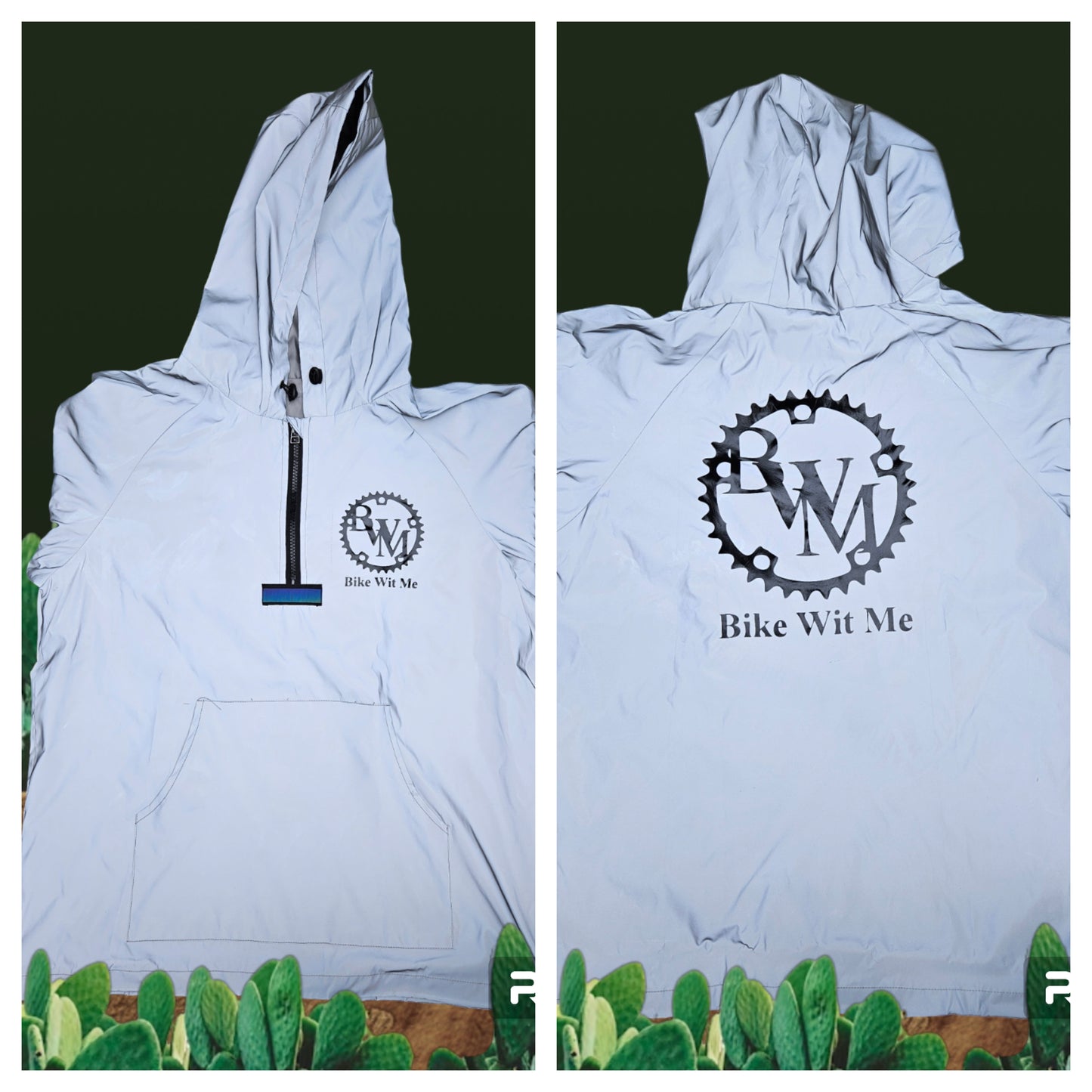 Bike Wit Me Reflective Hoodies