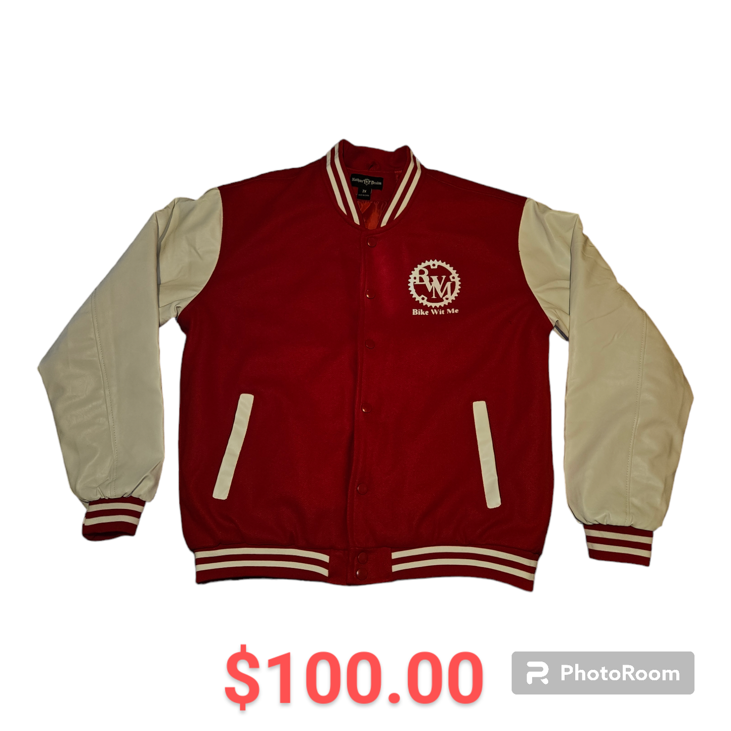 Bike Wit Me Varsity Jackets
