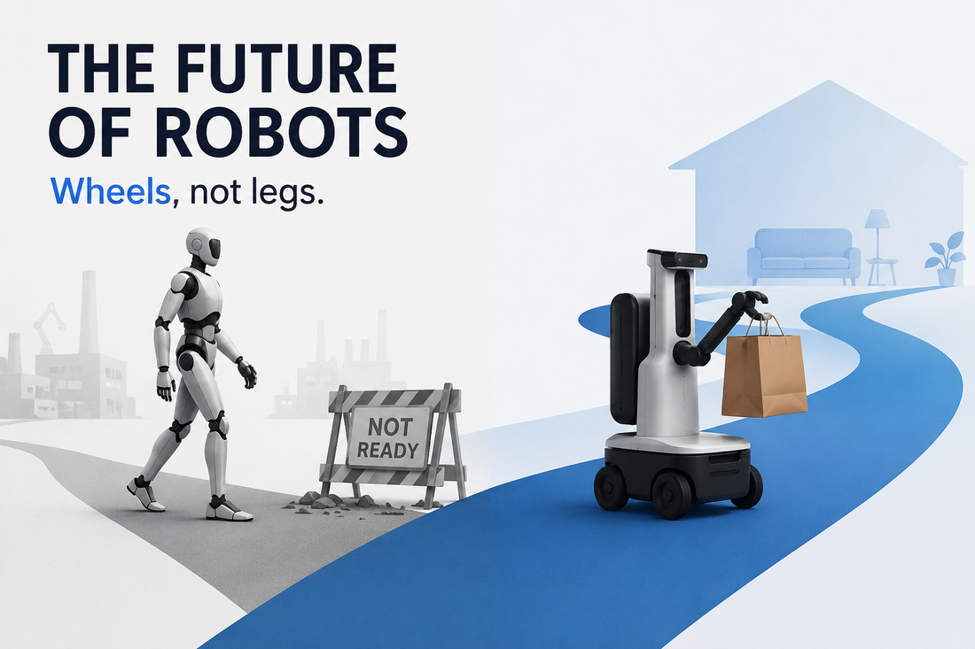 Delivery Robots Are Leaving Campuses — Why Humanoid Robots May Lose the Home Robot Race
