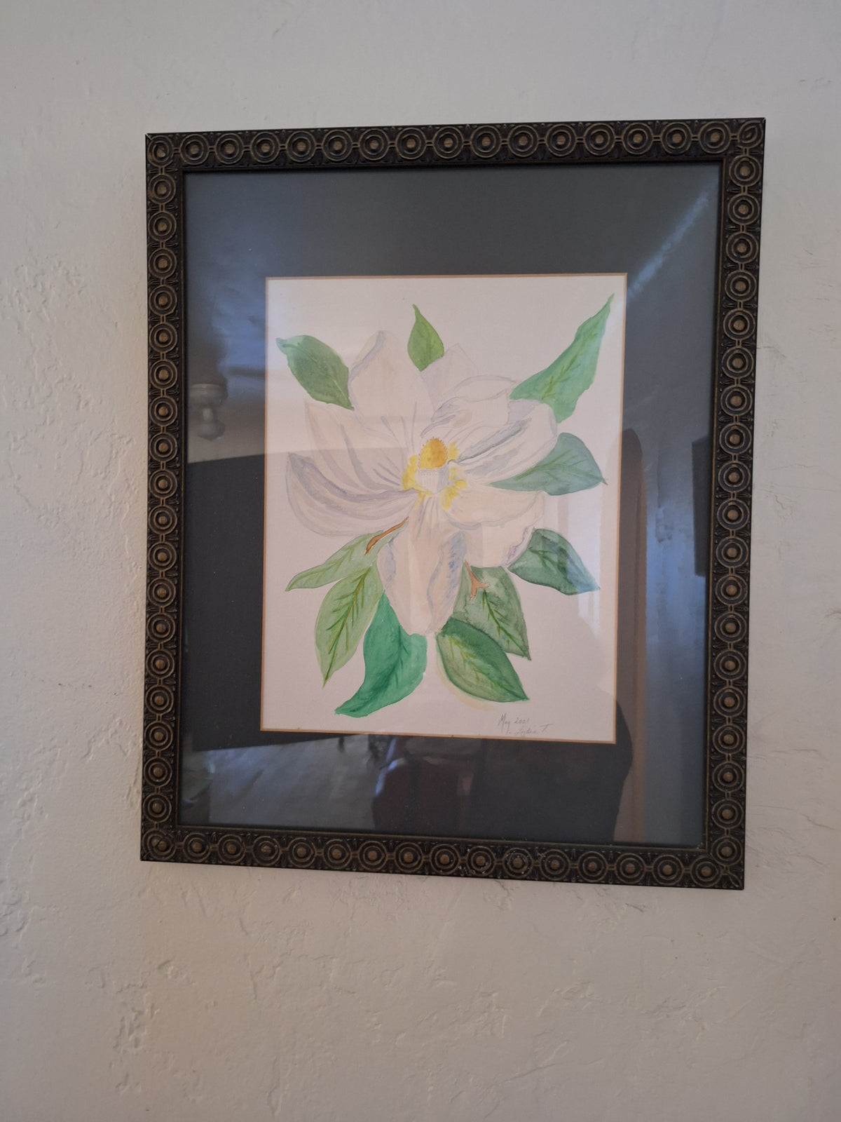 Magnolia in Bloom — Original Watercolor by Lydia