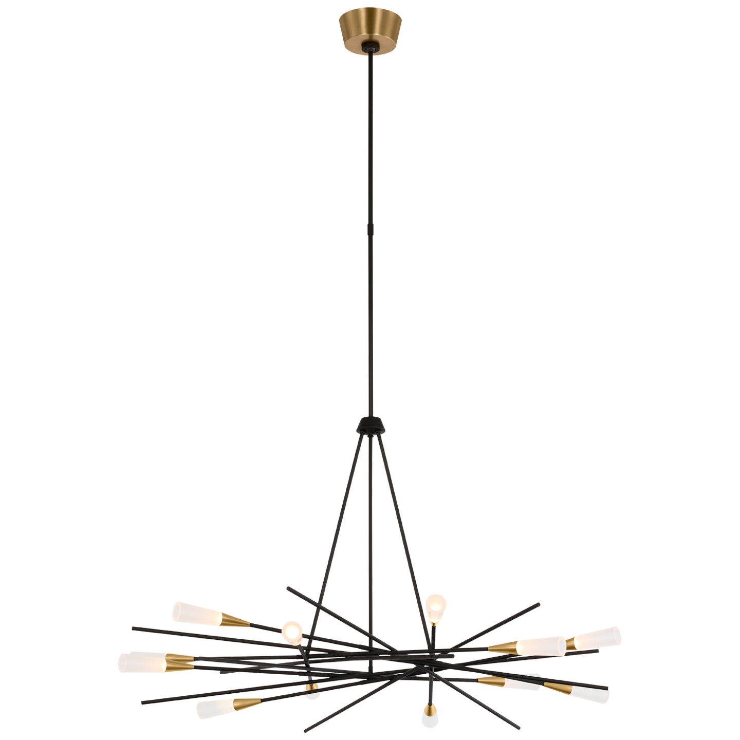 Stellar 40" Radial Chandelier