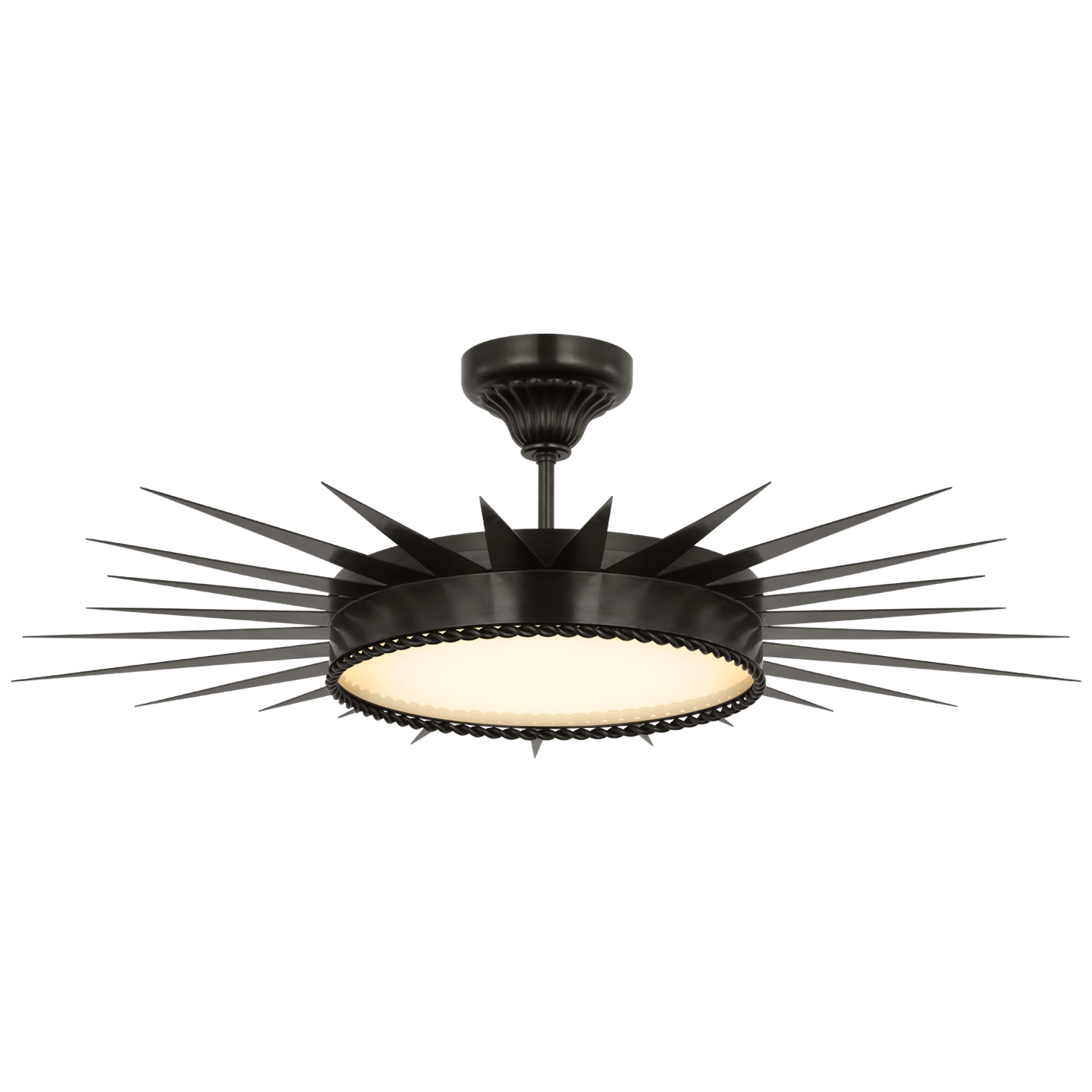 Soleil 36" Semi-Flush Mount